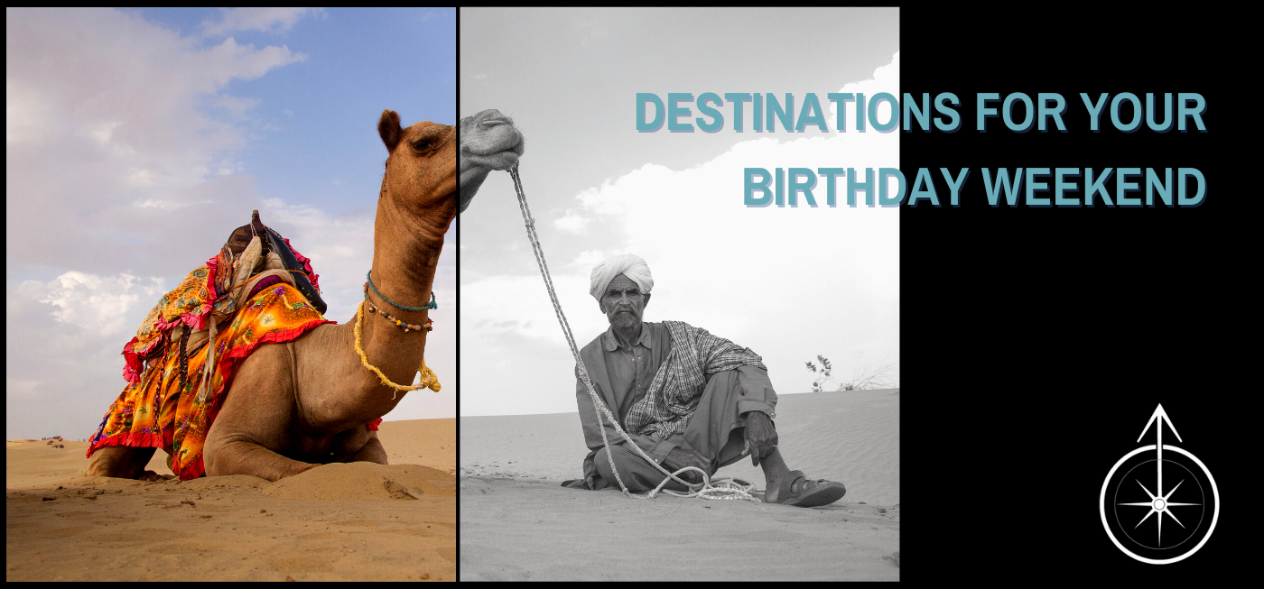Infographic - Indian destinations to visit for a fantastic birthday weekend