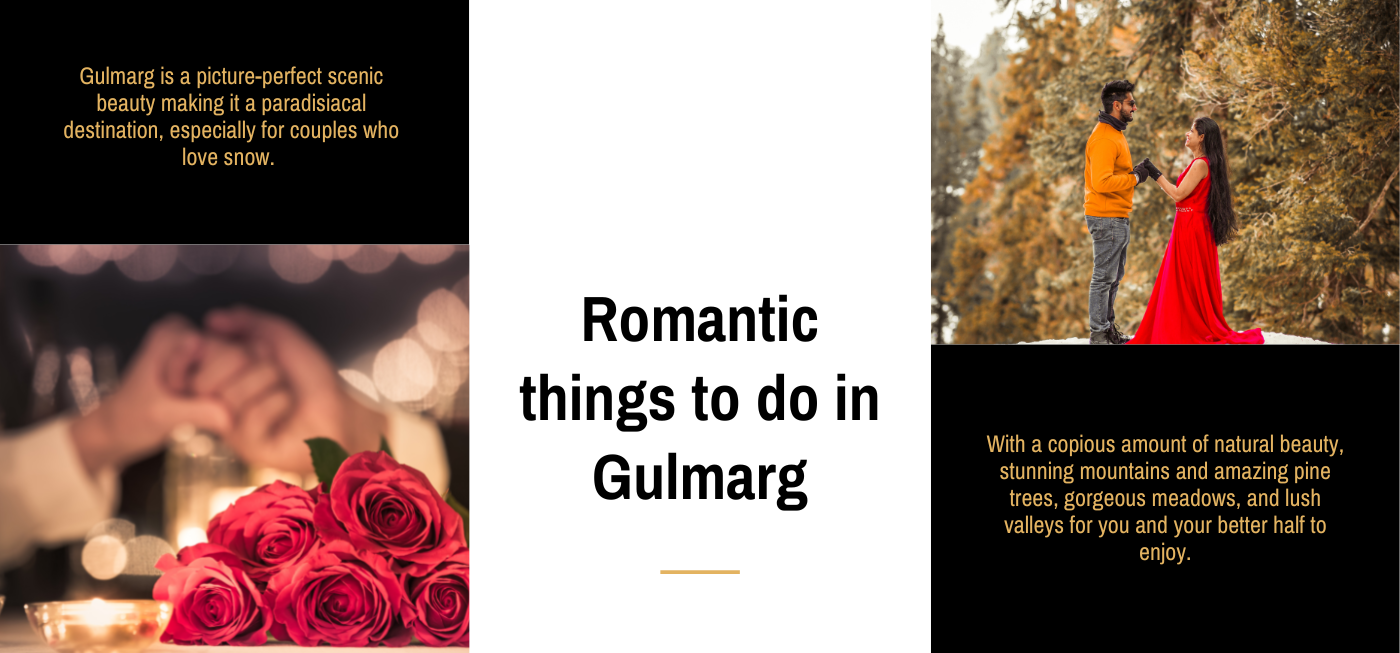 romantic things to do in gulmarg